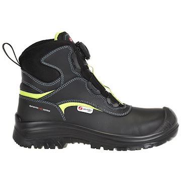 Sixton 81374-00 Roling BOA Hoog S3 + KN | Zwart/Geel | 41