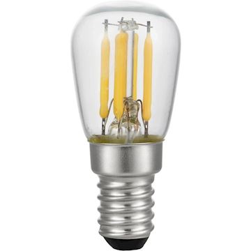 LED buislamp 85-265vac 3w e14 t28x66mm ww 2700k