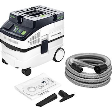 Festool CT 15 E 230V mobiele nat-/droogzuiger 1.200W 15L