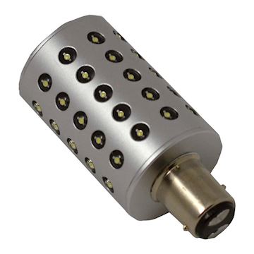 NAVIGATIELAMP LED BAY15D WIT 10-30V