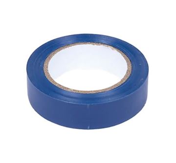 Isolatietape 19 x 10 blauw