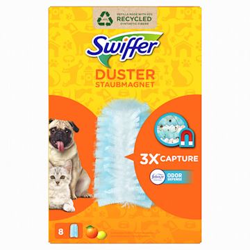 Swiffer duster navulling, 8 stuks