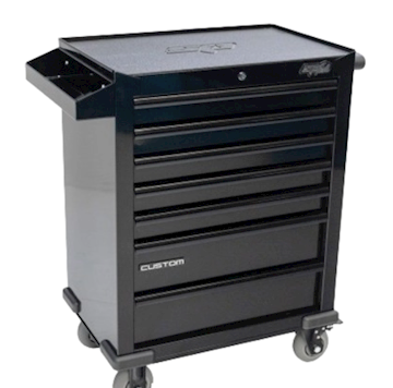 CUSTOM SERIES GEREEDSCHAPSWAGEN 190 DELIG - ZWART