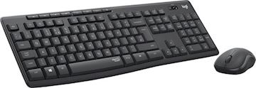 Logitech draadloze muis en toetsenbord - QWERTY