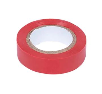 Isolatietape 19 x 10 rood