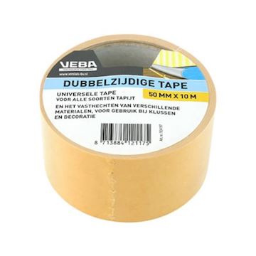 Dubbelzijdige tape 50 mm x 10 m