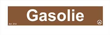 Sticker Gasolie 100X20MM