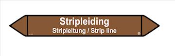 Sticker Stripleiding 450X65MM